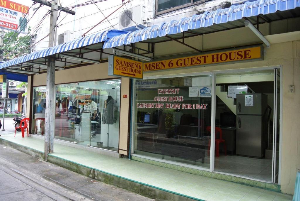 Q6 At 6 Hostel Bangkok Exterior foto