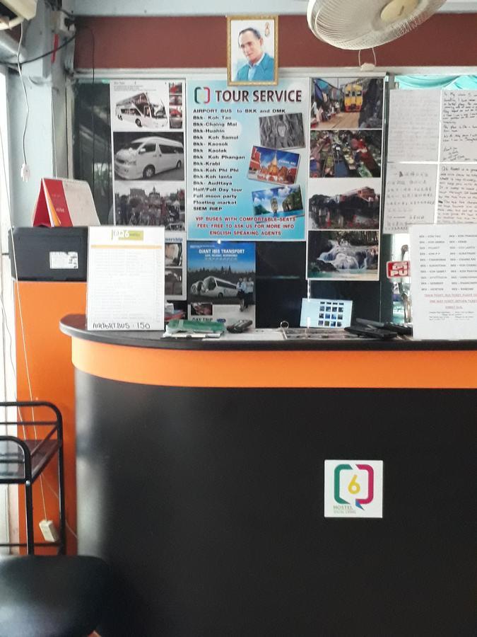 Q6 At 6 Hostel Bangkok Exterior foto